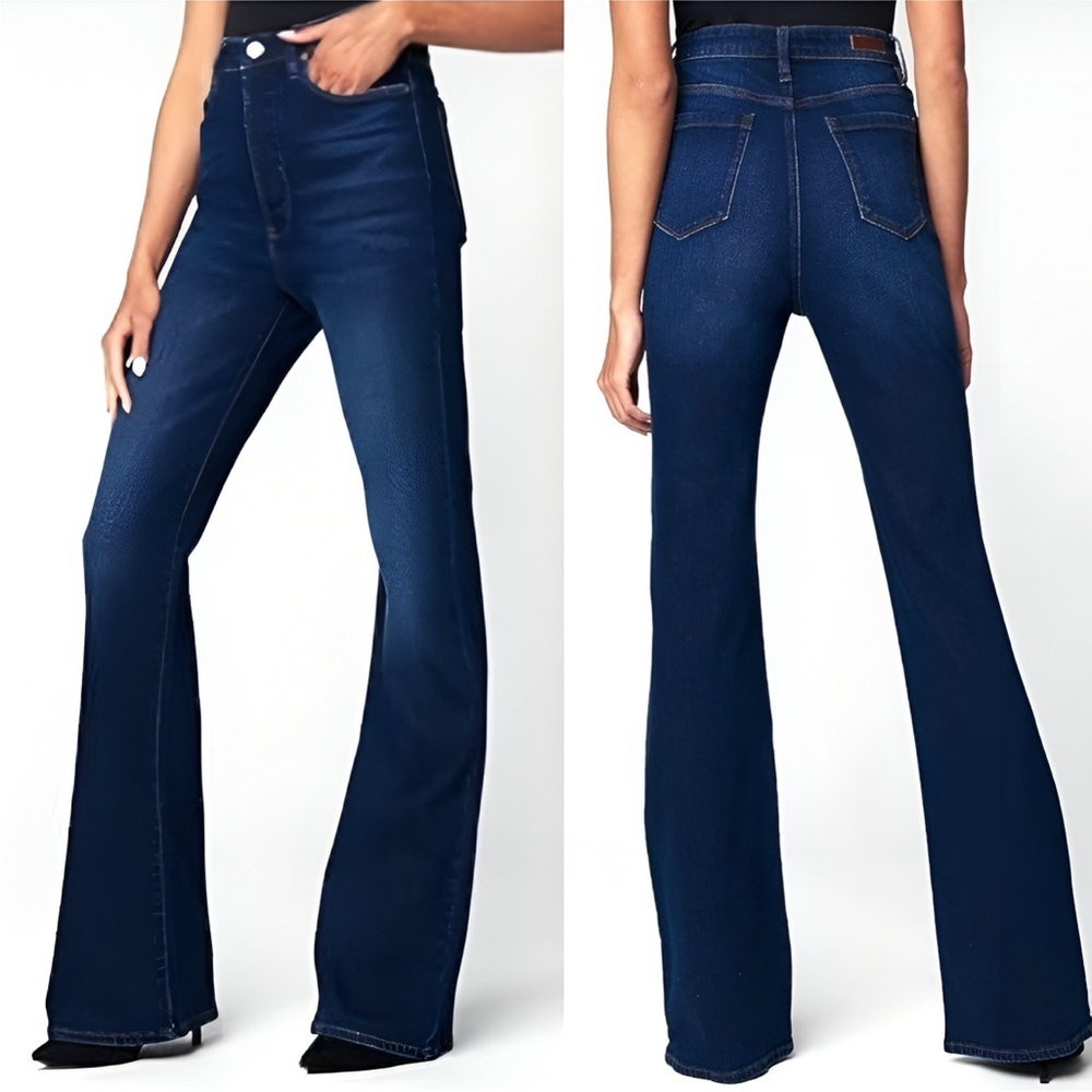 Blank NYC High-Rise Indigo Flare Jeans